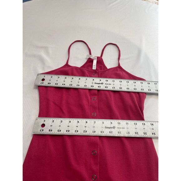 RVCA Women’s Red Tank Dress Size Medium - Picture 3 of 6